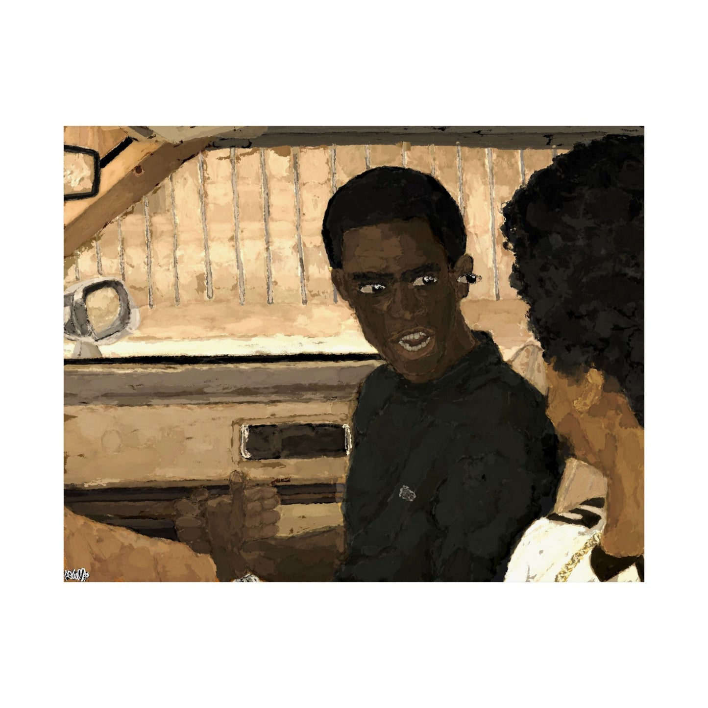 “Brick By Brick” Print