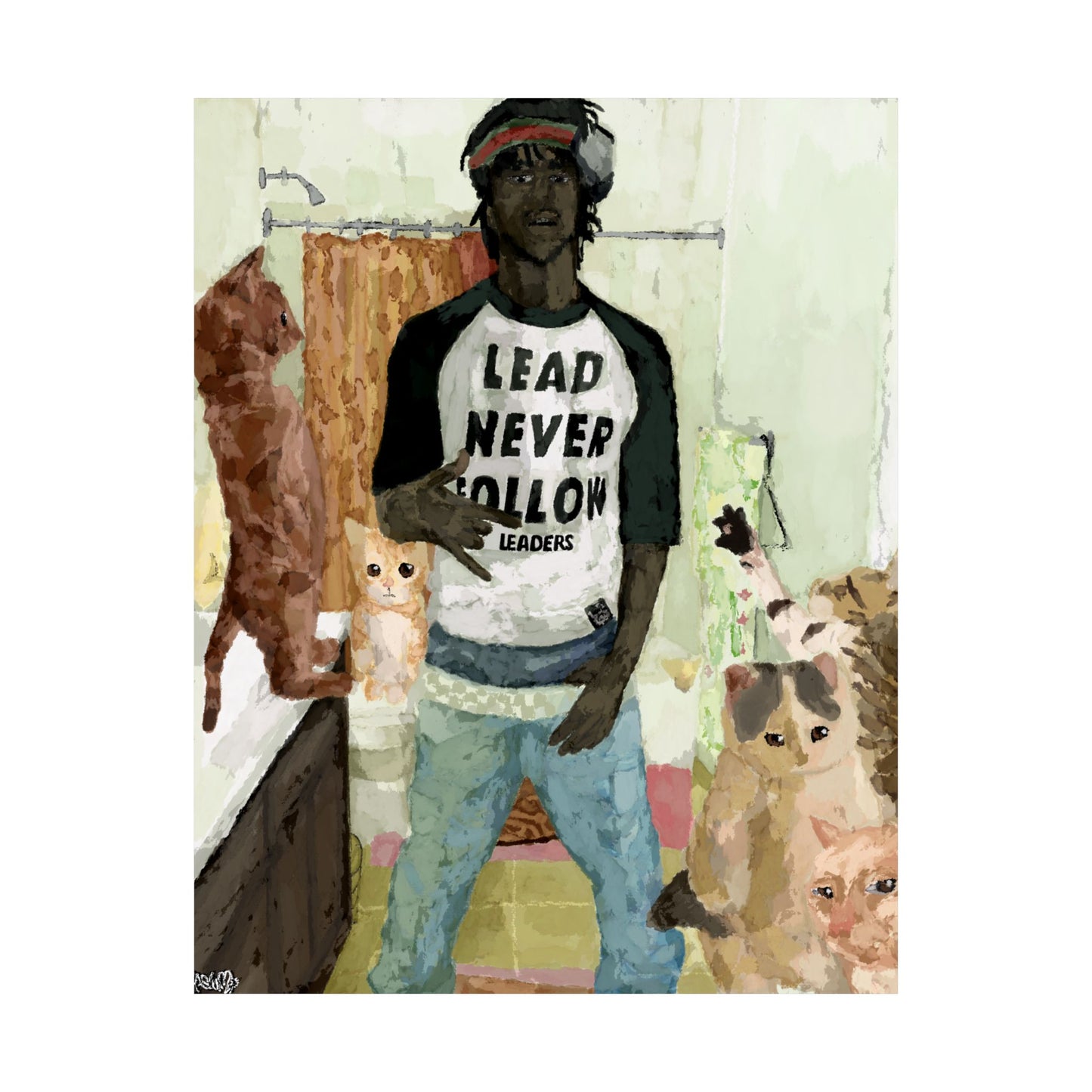 “Lead Never Follow” Print