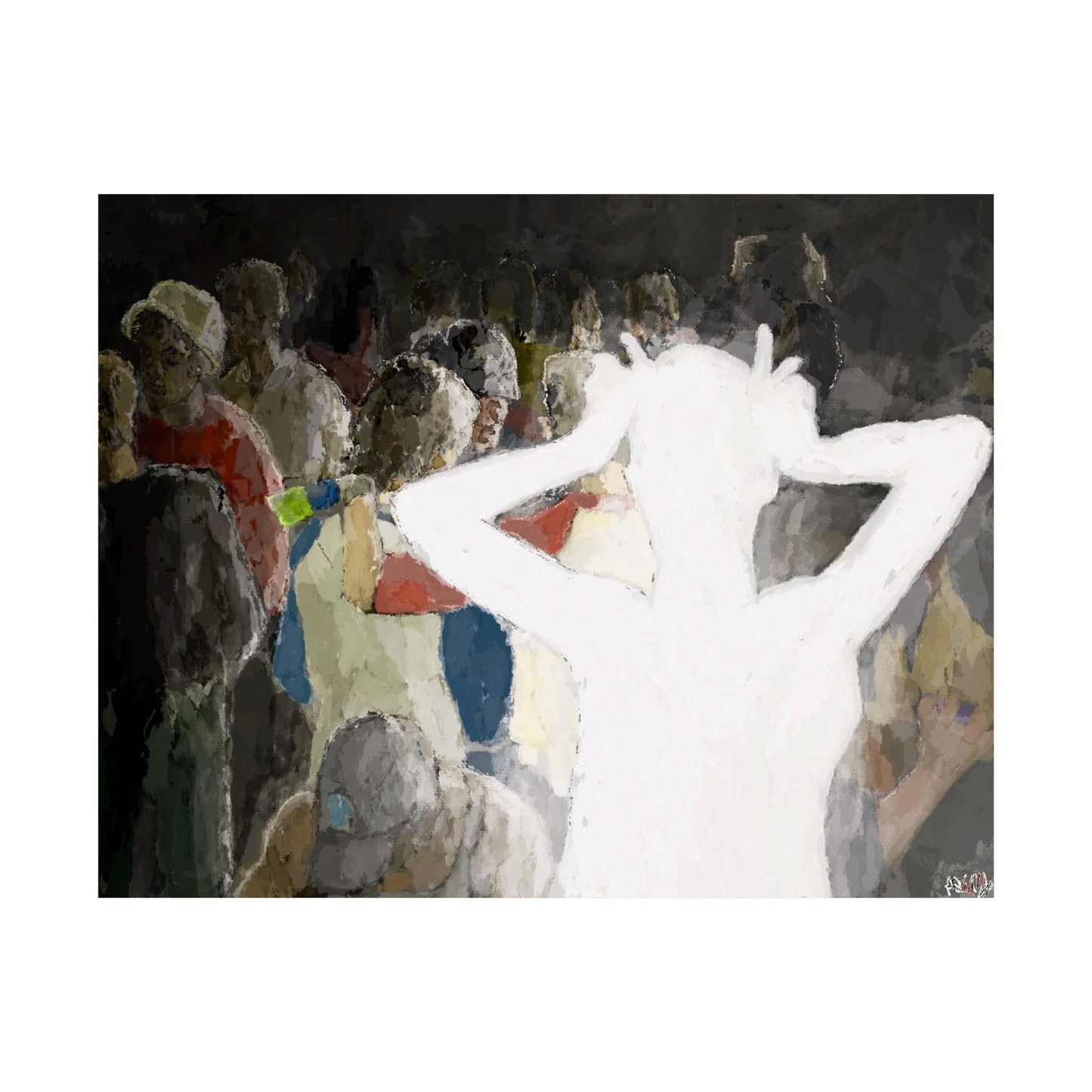 “Backstage Raver” Print