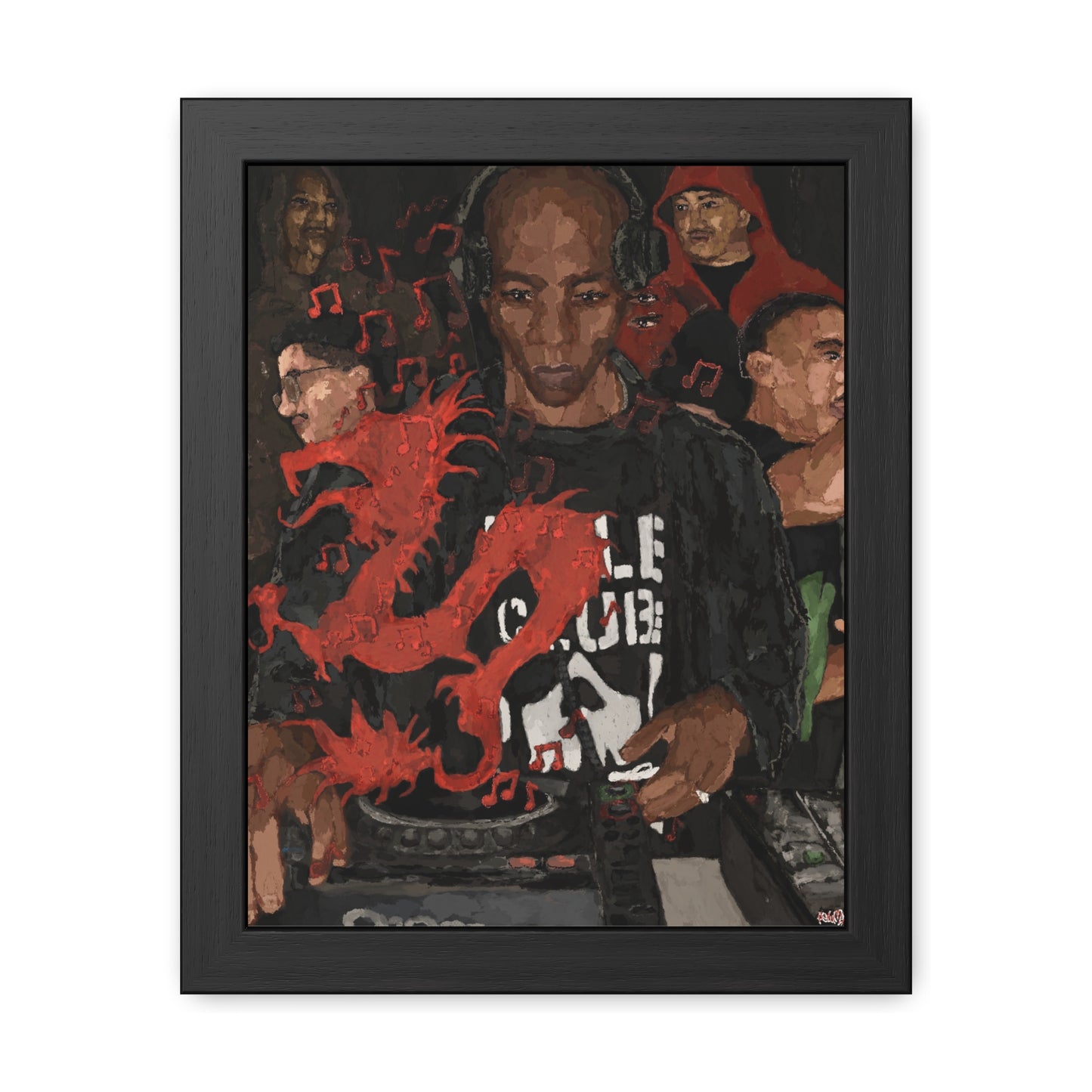 “9” Print