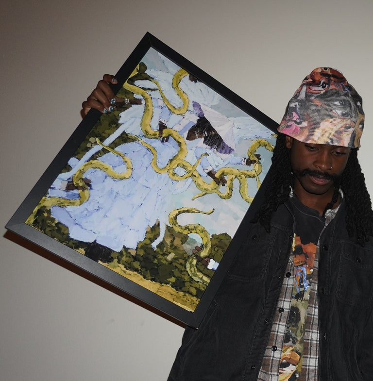 “Flying Snakes” Print