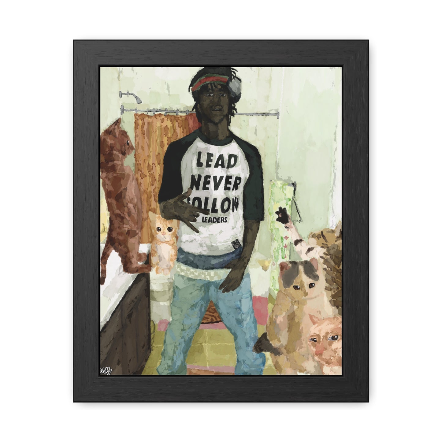 “Lead Never Follow” Print