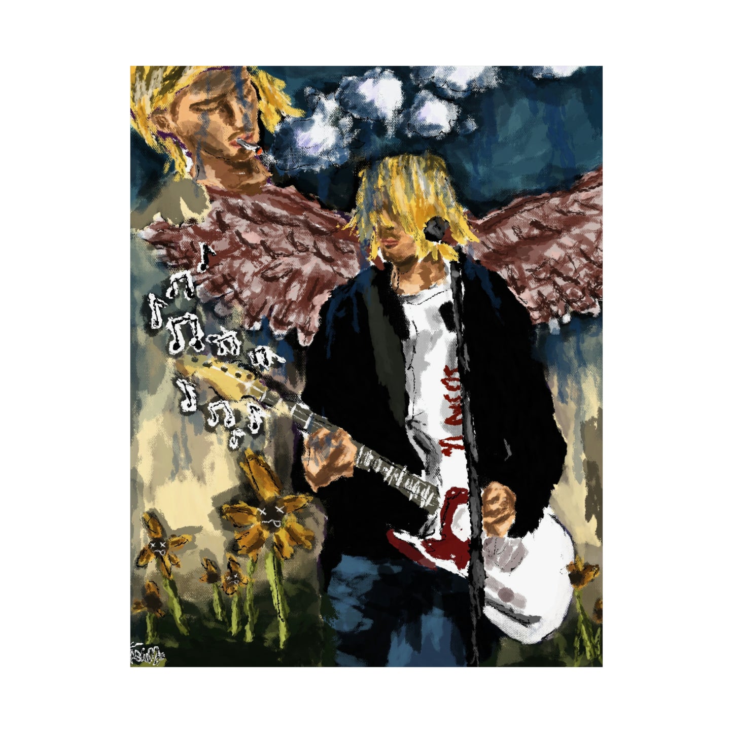 “Cobain” Print