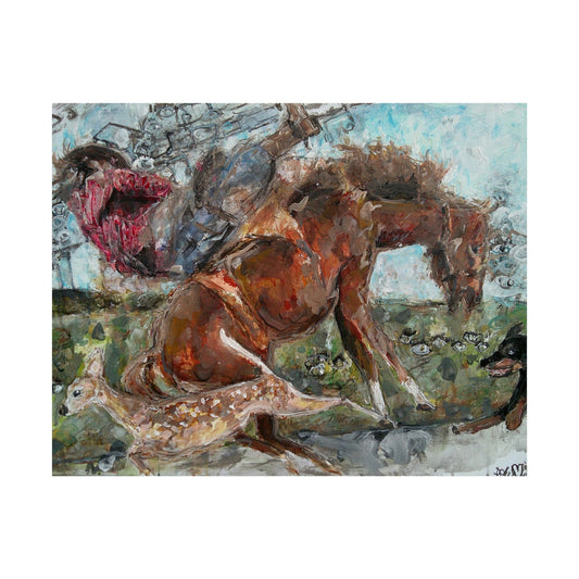 “Horseback” Print