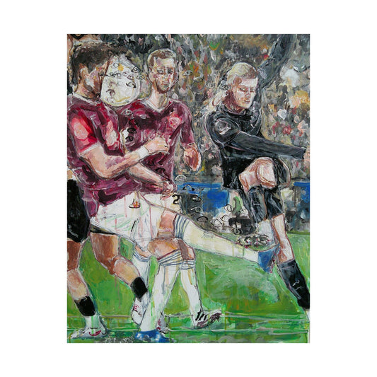“Haaland Kick” Print