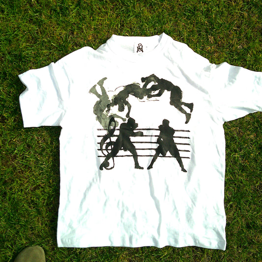 “Thrown Match” Shirt (White)