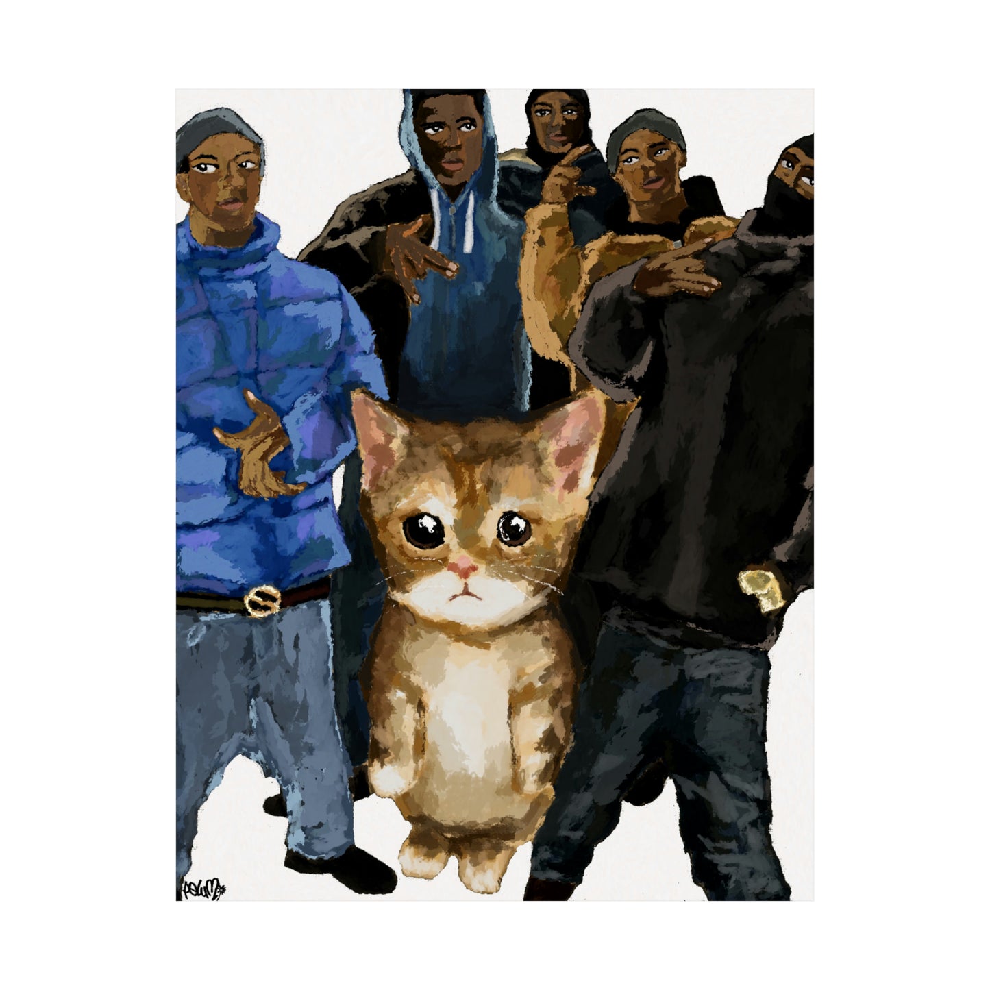 “All My Homies” Print