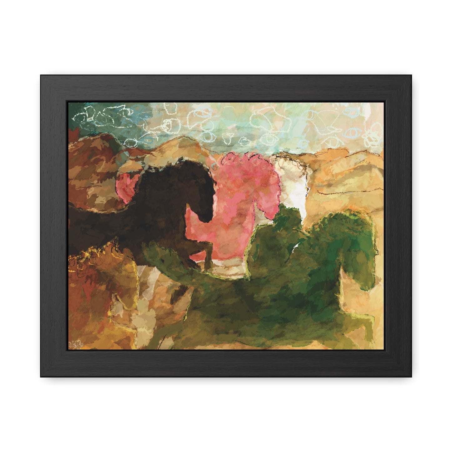 “Horse Race” Print
