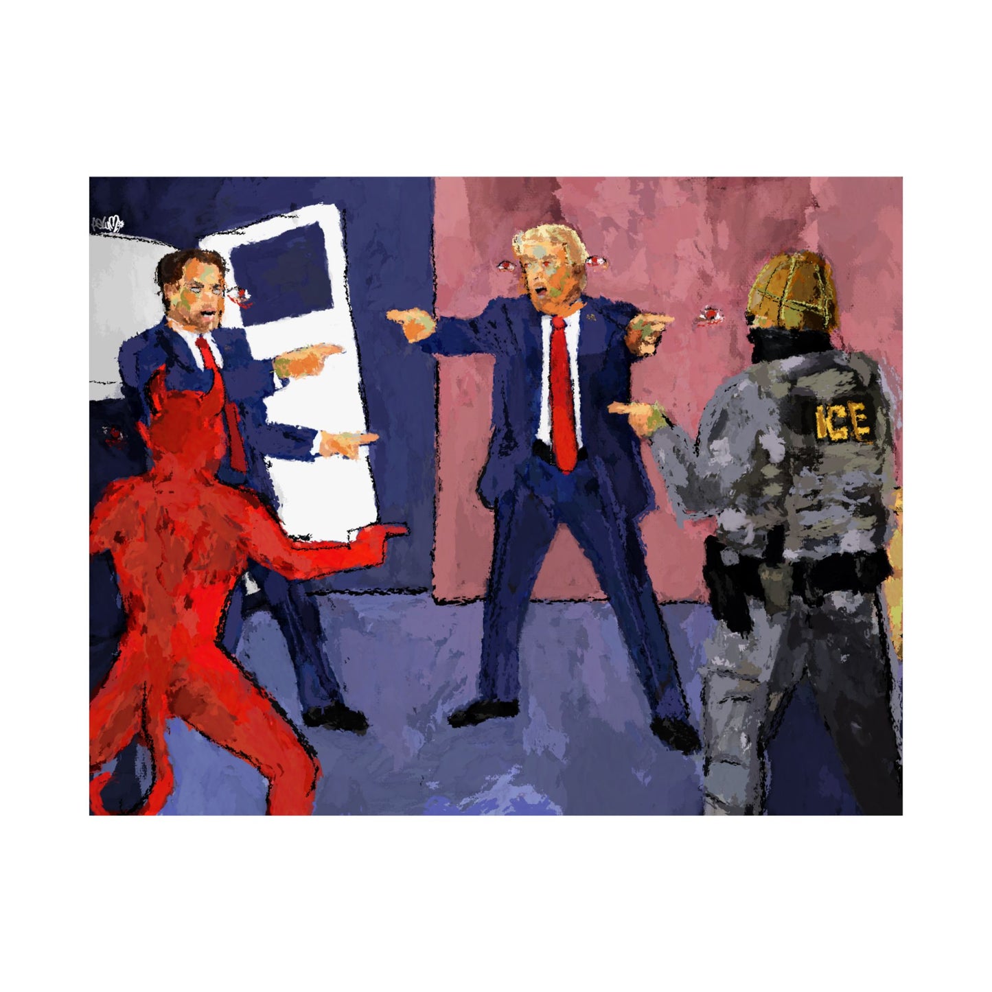 “No, I’m Lucifer!” Print