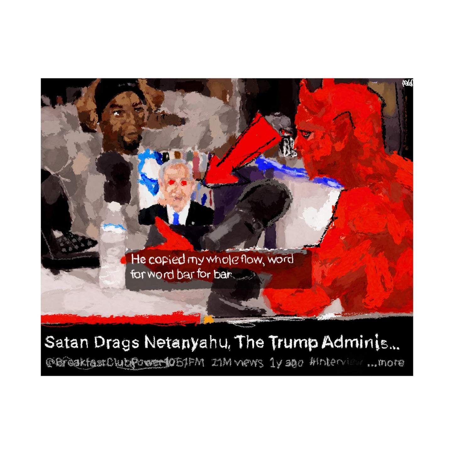 “Satan Goes On The Breakfast Club” Print