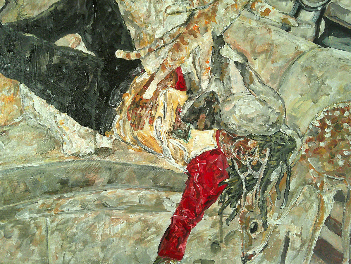 “Sleep Paralysis” Acrylic Painting (24x36in)