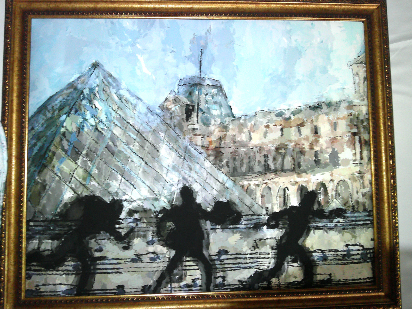 “Afternoon At The Louvre” Print